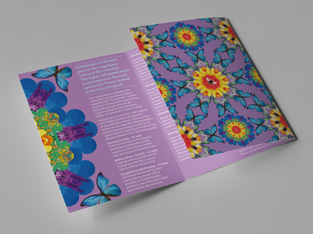 Ely Cathedral Flower Festival leaflet